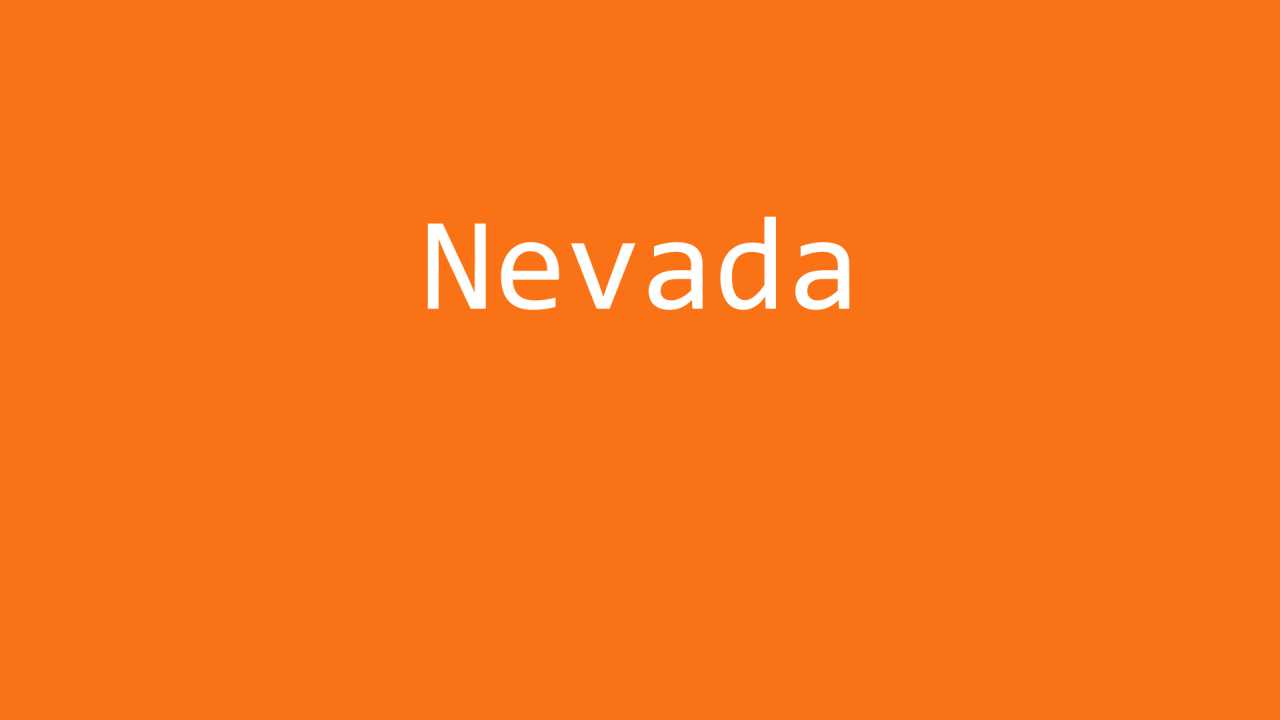 Nevada Trivia Quiz - Free Geography Quiz with Answers