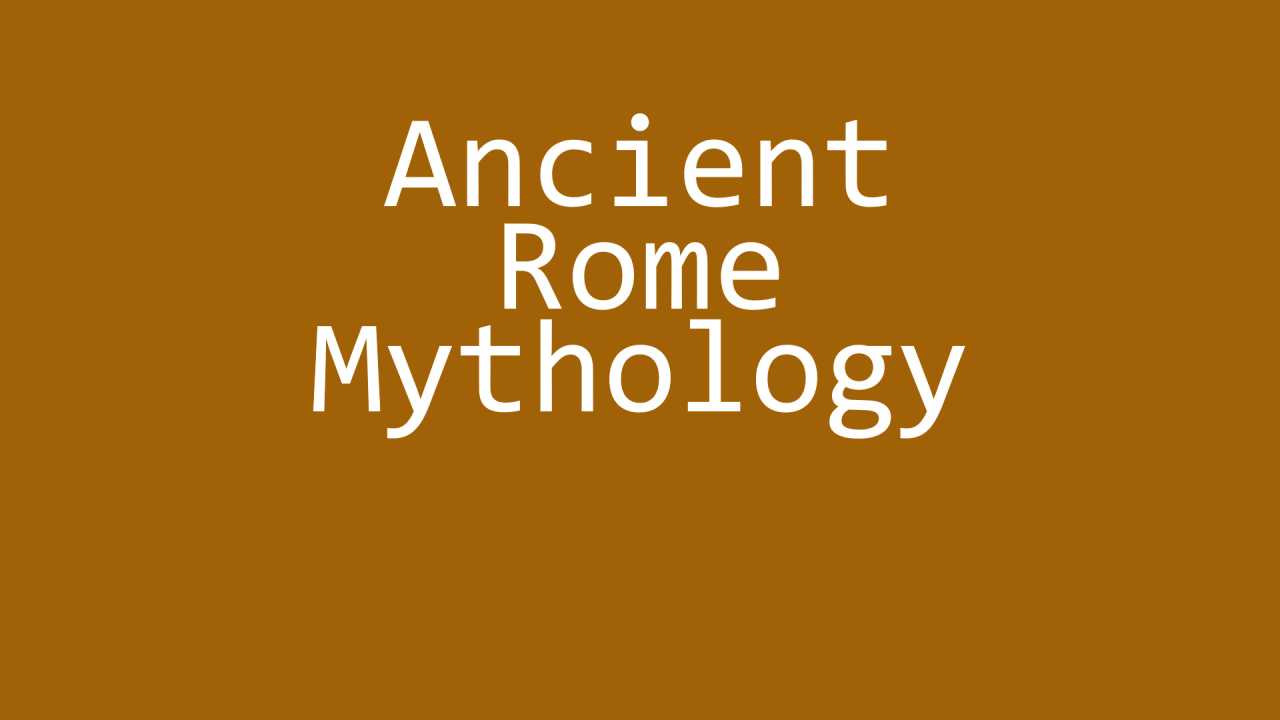 Ancient Rome Mythology Trivia Quiz - Free History Quiz with Answers