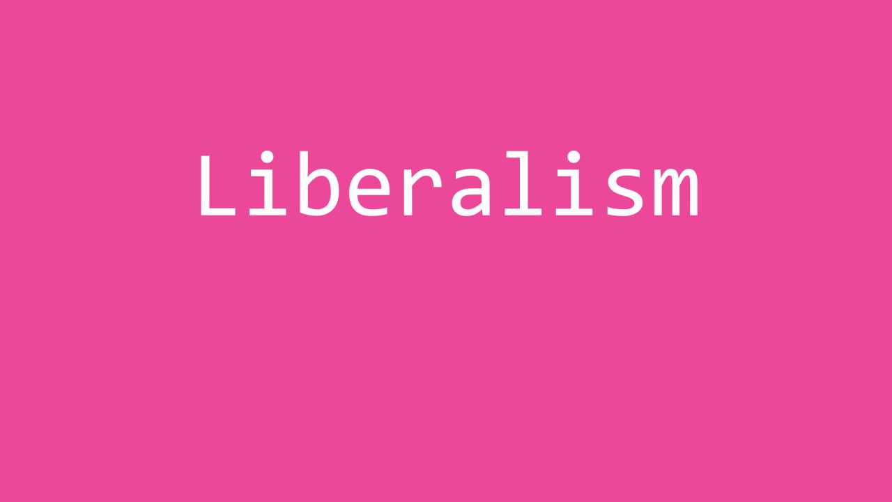 Liberalism Trivia Quiz - Free Society Quiz With Answers